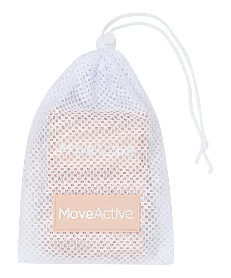 Pilates Resistance Band – Soft Pink – MoveActive - Image 5