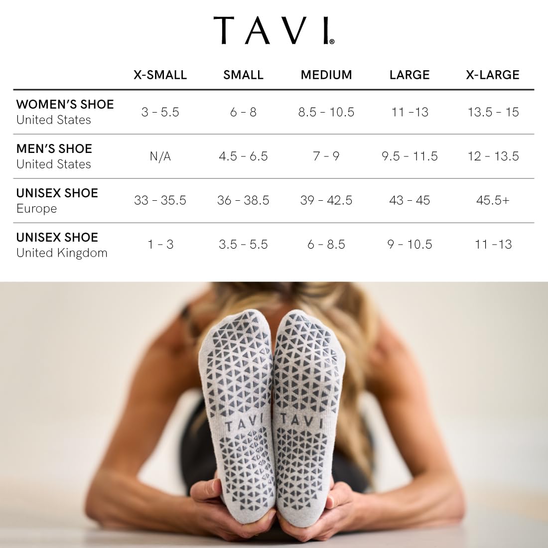 Chloe Dawn | Non-Slip Yoga Socks | Tavi Noir - Image 2