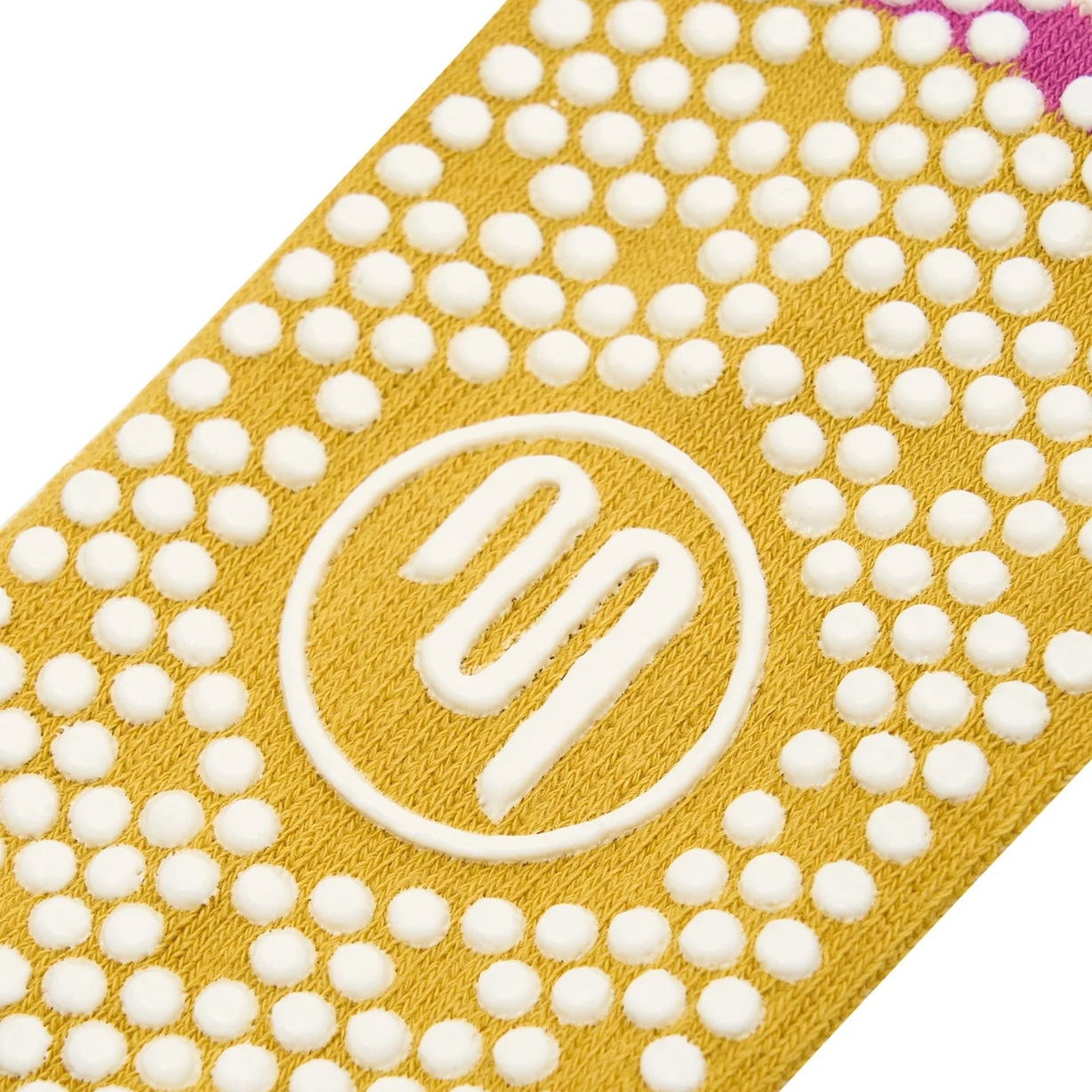 Amber Artistry | Yellow Sports Socks with Grip | MoveActive - Image 4
